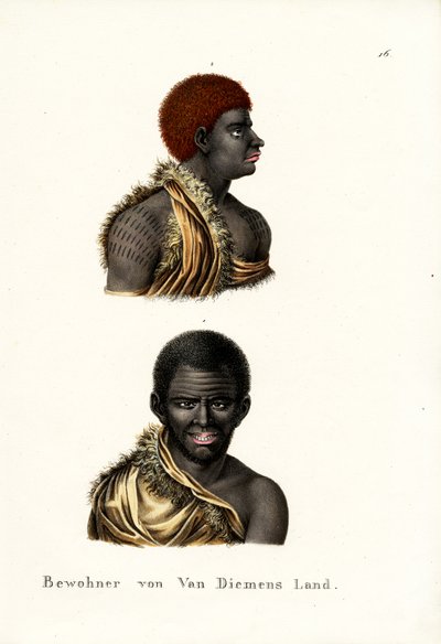 Tasmanische Aborigines - Van Diemen